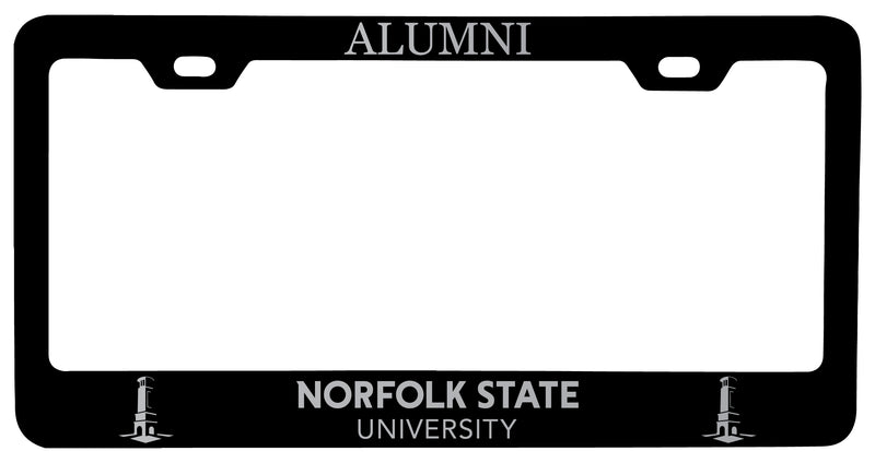 Norfolk State University Alumni Engraved Metal License Plate Frame