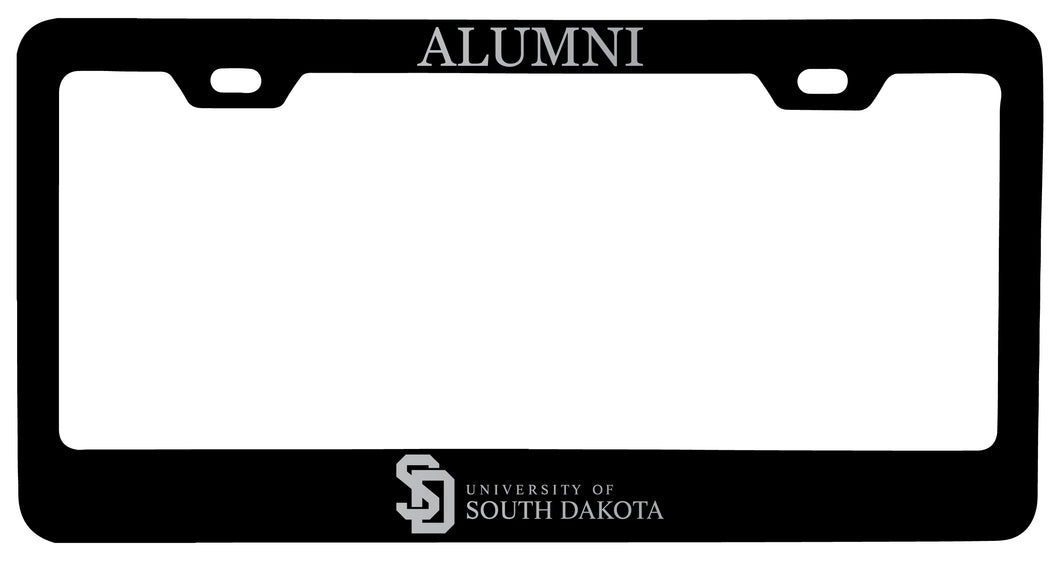 South Dakota Coyotes Alumni Engraved Metal License Plate Frame