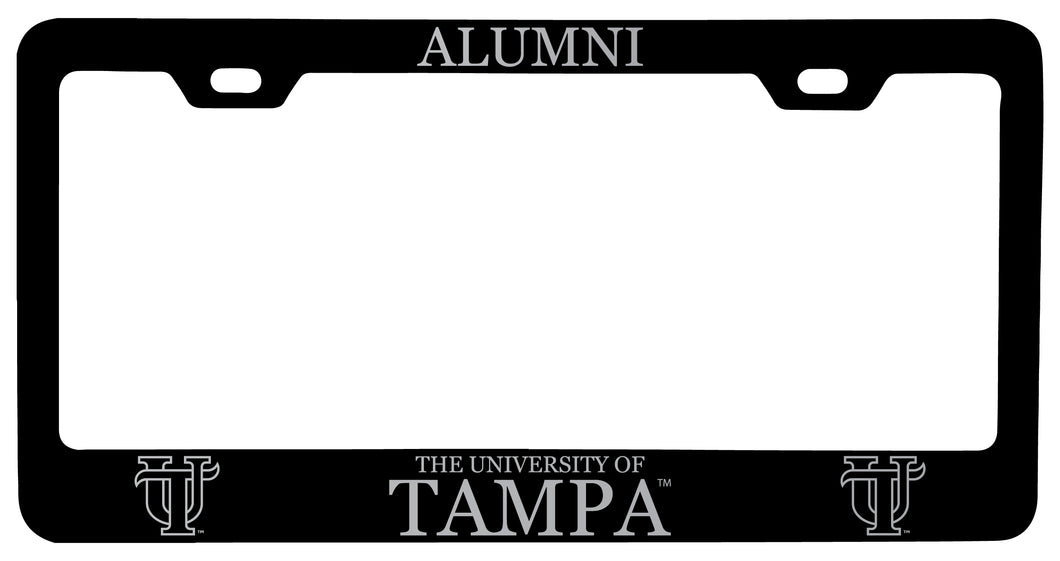University of Tampa Spartans Alumni Engraved Metal License Plate Frame