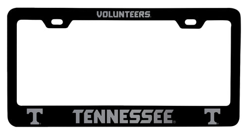 Tennessee Knoxville Engraved Metal License Plate Frame Black Officially Licensed Collegiate Product Black