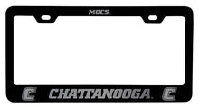 Load image into Gallery viewer, University of Tennessee at Chattanooga NCAA Laser-Engraved Metal License Plate Frame - Choose Black or White Color
