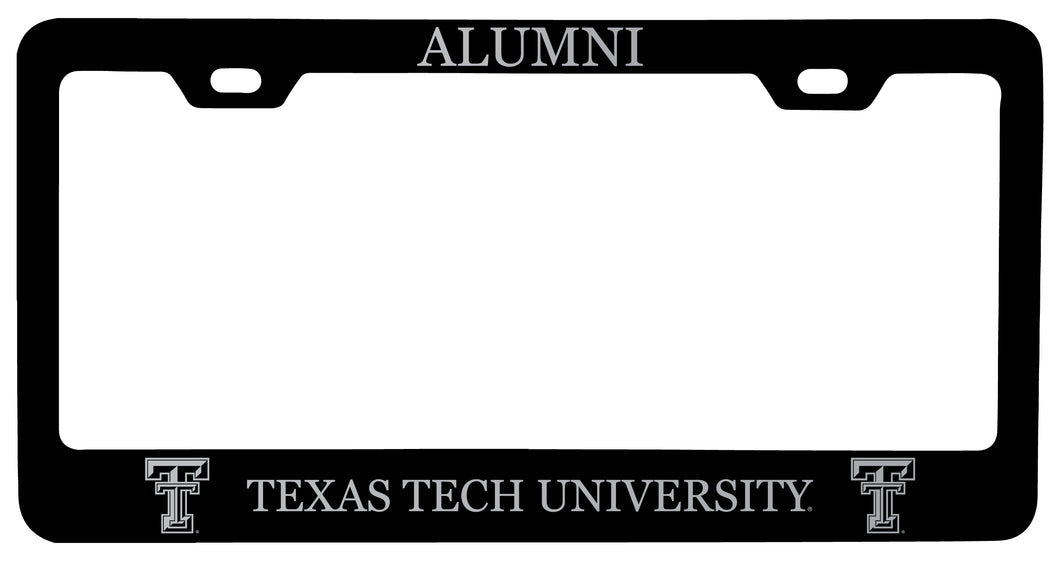 Texas Tech Red Raiders Alumni Engraved Metal License Plate Frame