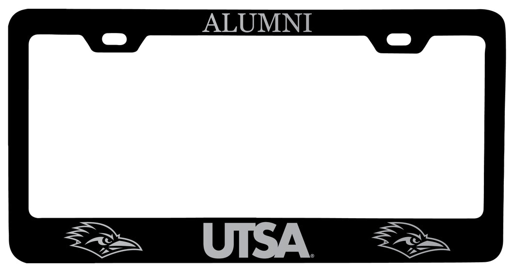 UTSA Road Runners Alumni Engraved Metal License Plate Frame