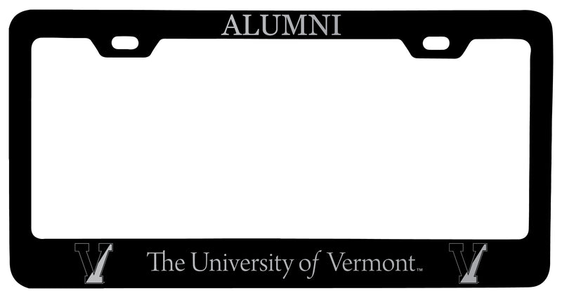 Vermont Catamounts Alumni Engraved Metal License Plate Frame