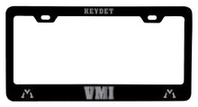 Load image into Gallery viewer, VMI Keydets NCAA Laser-Engraved Metal License Plate Frame - Choose Black or White Color
