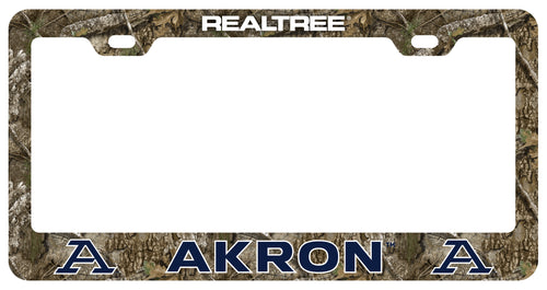 Akron Zips Officially Licensed Realtree Camo License Plate Frame 