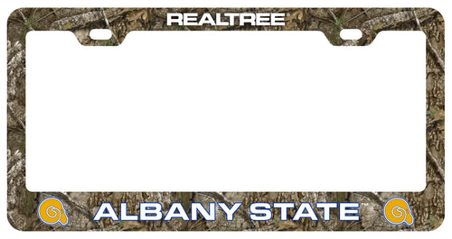 Albany State University Officially Licensed Realtree Camo License Plate Frame 