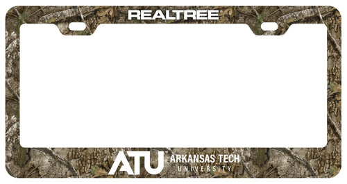 Arkansas Tech University Officially Licensed Realtree Camo License Plate Frame 
