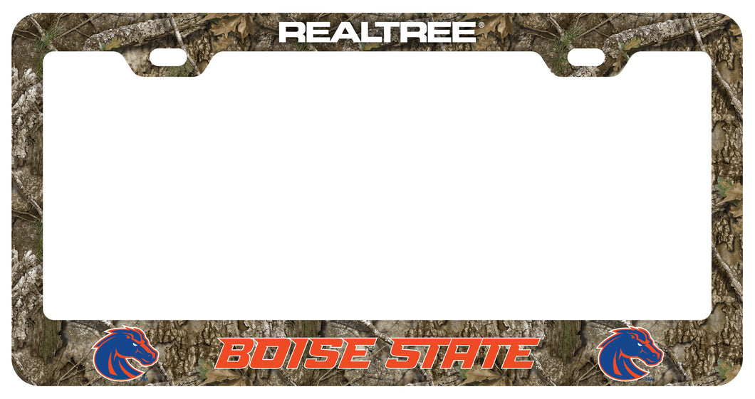 Boise State Broncos Officially Licensed Realtree Camo License Plate Frame 