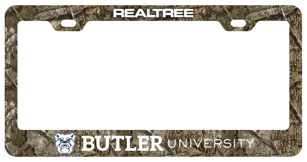 Butler Bulldogs Officially Licensed Realtree Camo License Plate Frame 