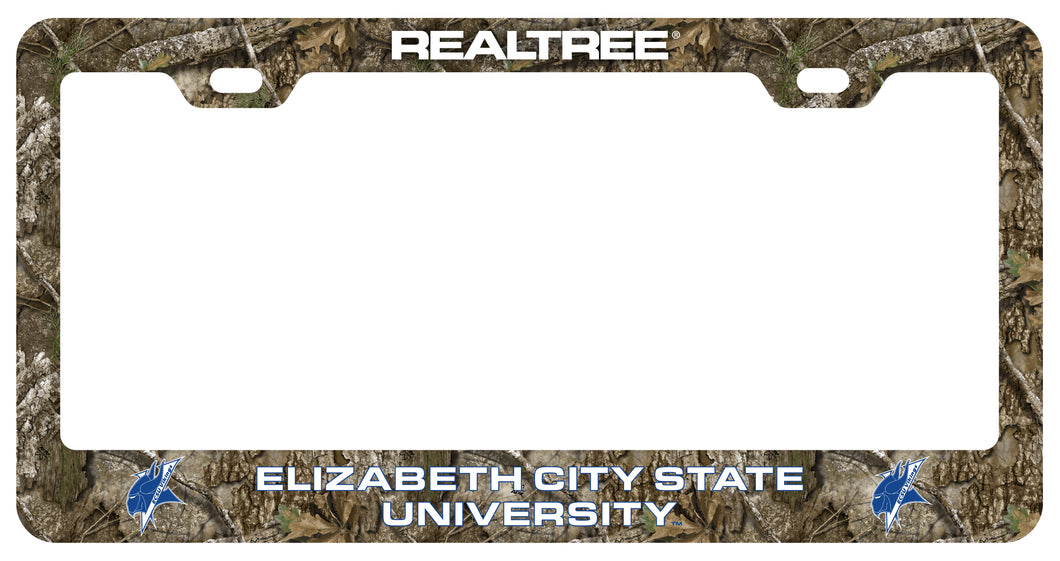 Elizabeth City State University Officially Licensed Realtree Camo License Plate Frame 