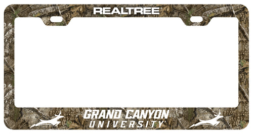 Grand Canyon University Lopes Officially Licensed Realtree Camo License Plate Frame 