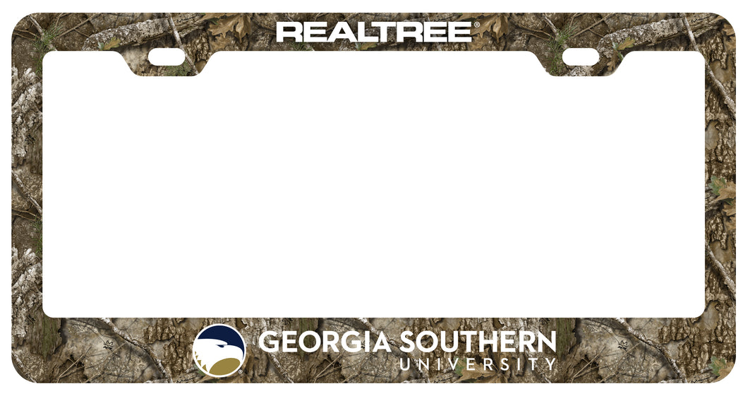 Georgia Southern Eagles Officially Licensed Realtree Camo License Plate Frame 