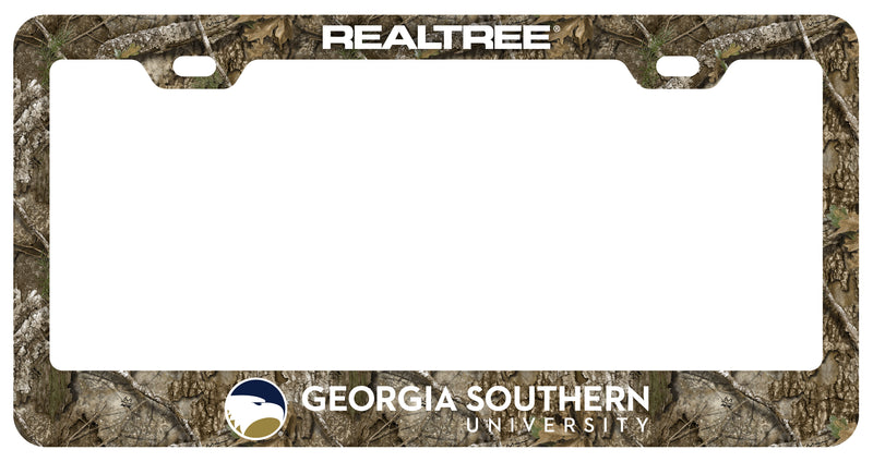 Georgia Southern Eagles Officially Licensed Realtree Camo License Plate Frame 