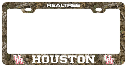 University of Houston Officially Licensed Realtree Camo License Plate Frame 