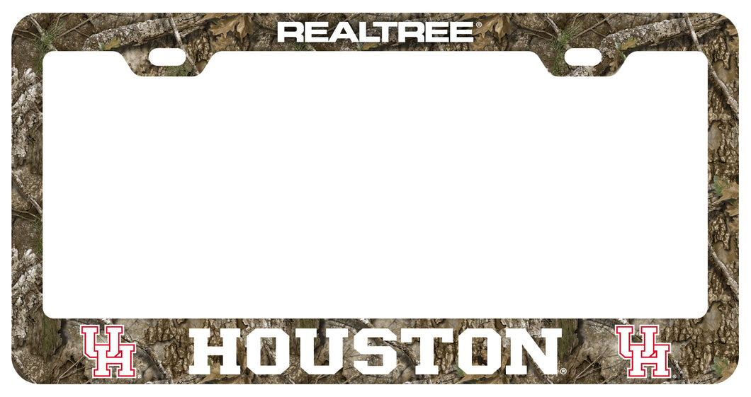 University of Houston Officially Licensed Realtree Camo License Plate Frame 