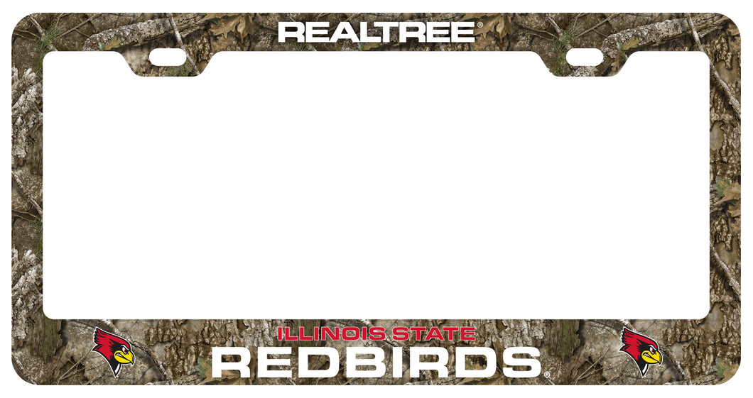 Illinois State Redbirds Officially Licensed Realtree Camo License Plate Frame 
