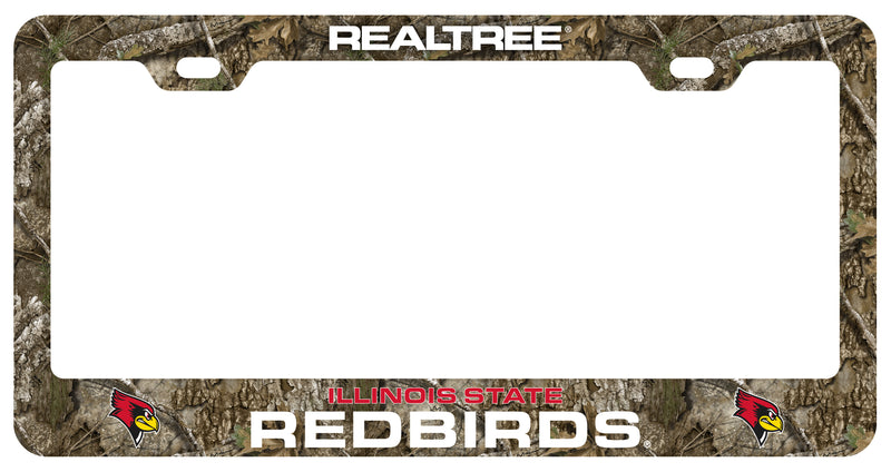 Illinois State Redbirds Officially Licensed Realtree Camo License Plate Frame 