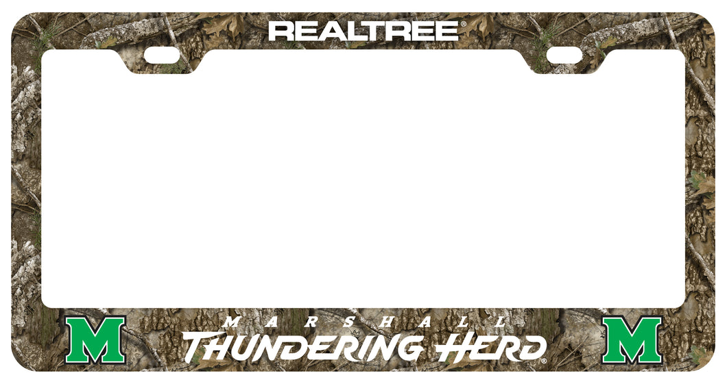 Marshall Thundering Herd Officially Licensed Realtree Camo License Plate Frame 