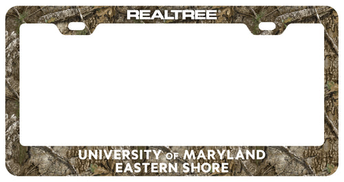 Maryland Eastern Shore Officially Licensed Realtree Camo License Plate Frame 