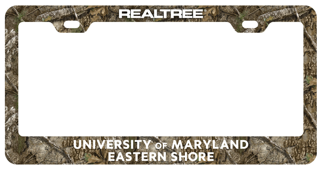 Maryland Eastern Shore Officially Licensed Realtree Camo License Plate Frame 