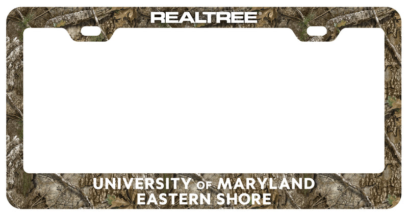 Maryland Eastern Shore Officially Licensed Realtree Camo License Plate Frame 