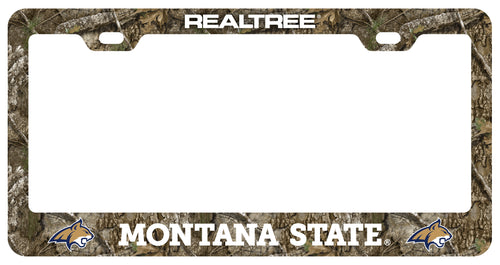 Montana State Bobcats Officially Licensed Realtree Camo License Plate Frame 