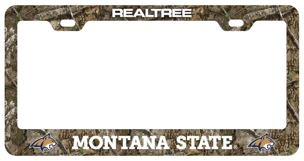 Montana State Bobcats Officially Licensed Realtree Camo License Plate Frame 