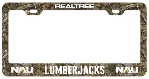 Northern Arizona University Officially Licensed Realtree Camo License Plate Frame 