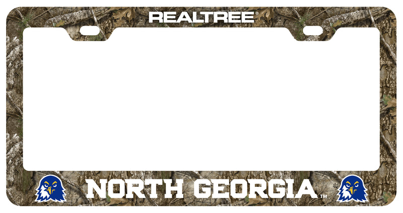North Georgia Nighthawks Officially Licensed Realtree Camo License Plate Frame 