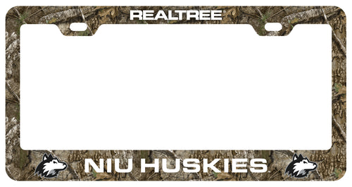 Northern Illinois Huskies Officially Licensed Realtree Camo License Plate Frame 