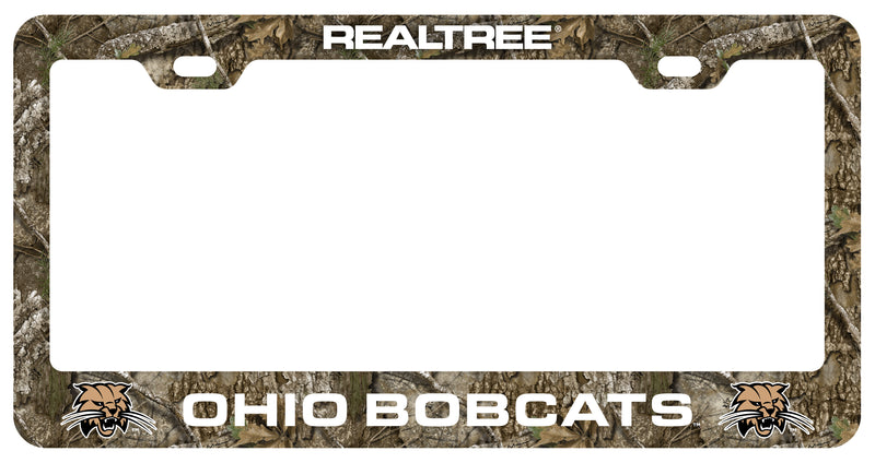 Ohio University Officially Licensed Realtree Camo License Plate Frame 