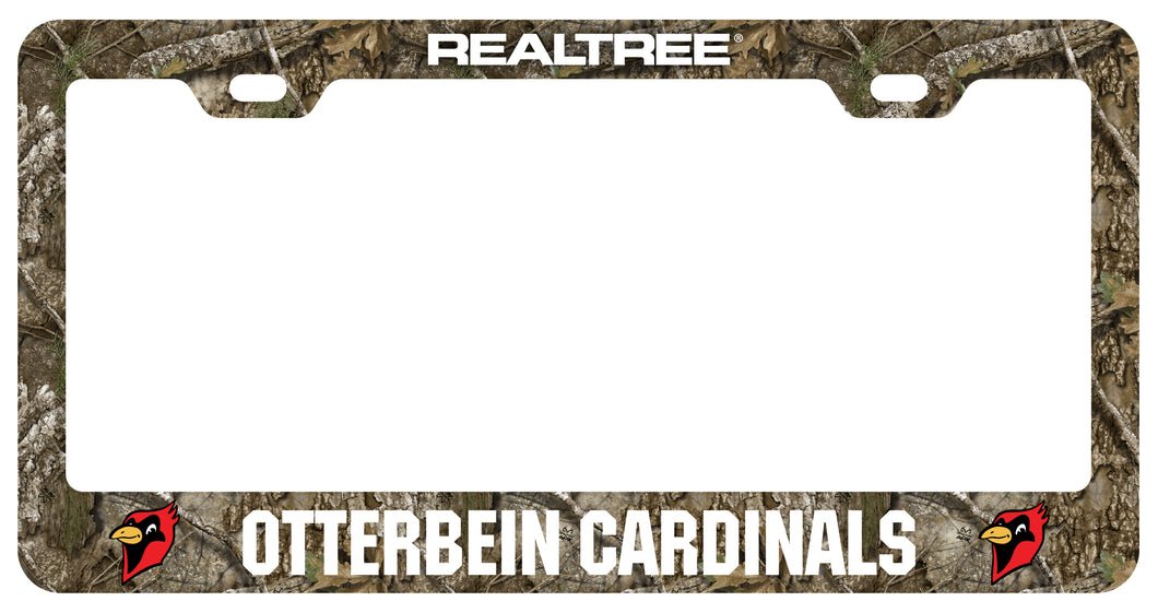Otterbein University Officially Licensed Realtree Camo License Plate Frame 