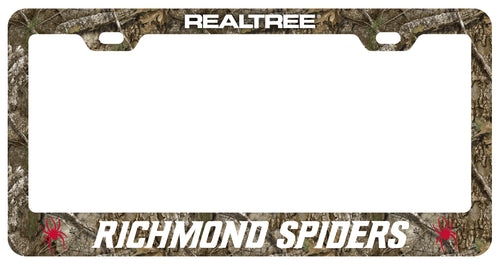 Richmond Spiders Officially Licensed Realtree Camo License Plate Frame 