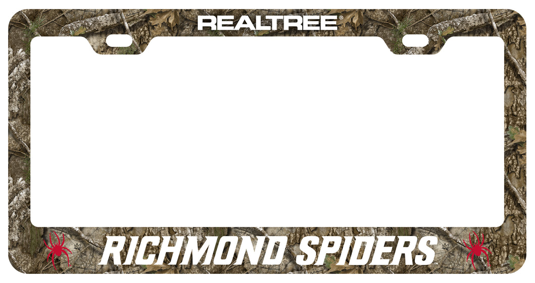 Richmond Spiders Officially Licensed Realtree Camo License Plate Frame 