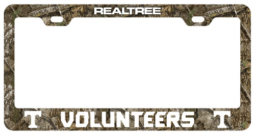Tennessee Knoxville Volunteers Officially Licensed Realtree Camo License Plate Frame 