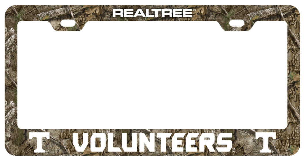Tennessee Knoxville Volunteers Officially Licensed Realtree Camo License Plate Frame 