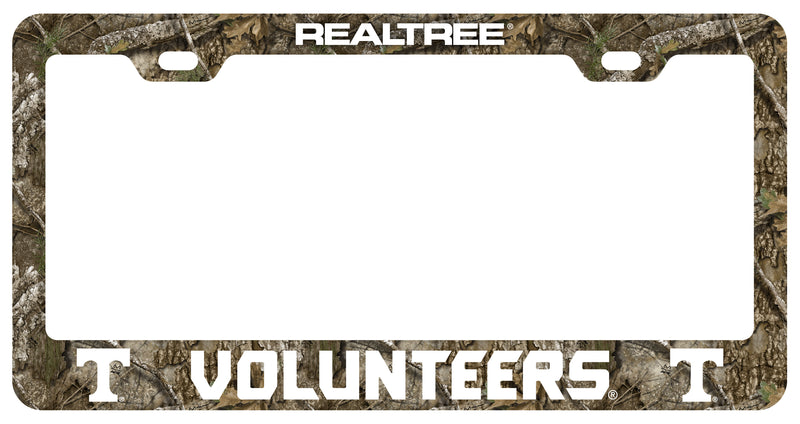 Tennessee Knoxville Volunteers Officially Licensed Realtree Camo License Plate Frame 