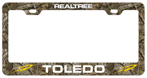 Toledo Rockets Officially Licensed Realtree Camo License Plate Frame 