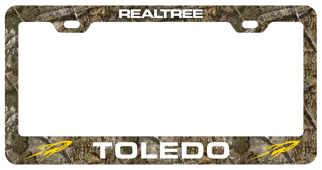 Toledo Rockets Officially Licensed Realtree Camo License Plate Frame 