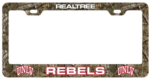 UNLV Rebels Officially Licensed Realtree Camo License Plate Frame 