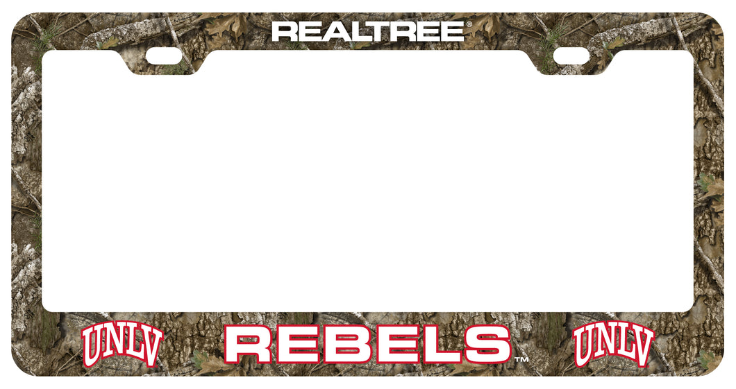UNLV Rebels Officially Licensed Realtree Camo License Plate Frame 