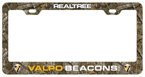 Valparaiso University Officially Licensed Realtree Camo License Plate Frame 