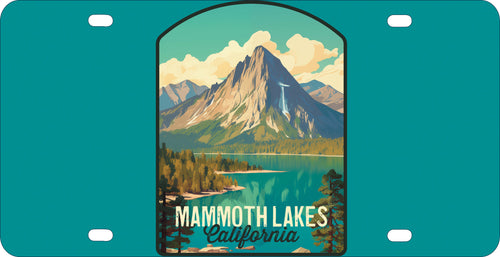 Mammoth Lakes California Design A Souvenir Mini Metal License Plate 4.75 x 2.25 inch 