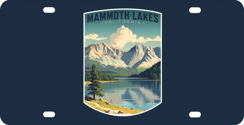 Mammoth Lakes California Design C Souvenir Mini Metal License Plate 4.75 x 2.25 inch 