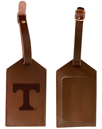 Tennessee Knoxville Leather Luggage Tag Engraved Officially Licensed Collegiate Product