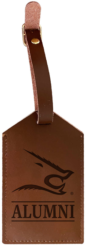 Texas A&M Kingsville Javelinas Officially Licensed Engraved Leather Luggage Tag - College Alumni