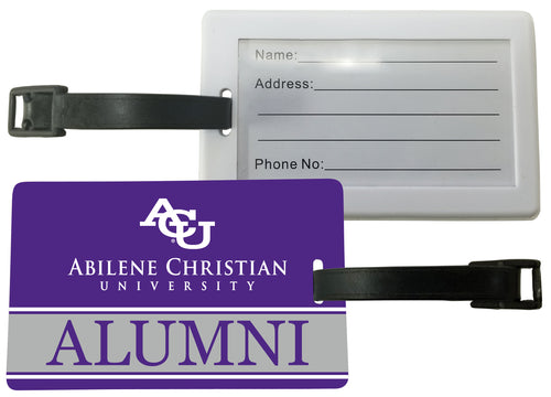 Abilene Christian University Luggage Tag Alumni Design Officially Licensed Single