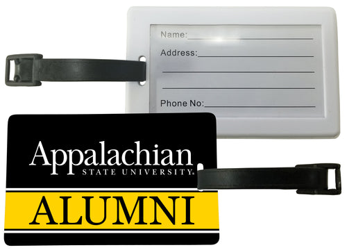 Appalachian State Luggage Tag Alumni Design Officially Licensed Single