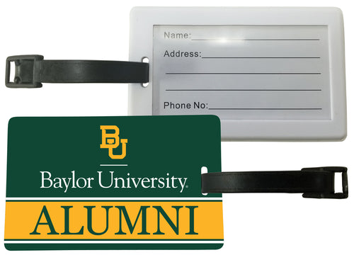 Baylor Bears Luggage Tag Alumni Design Officially Licensed Single